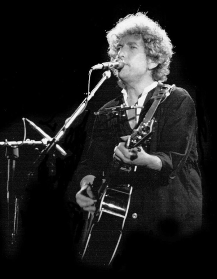 Portrait of Bob Dylan